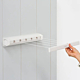 Colgador Retractil 22 Metros Blanco