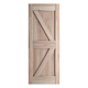 Puerta Lenga Exterior Veneto 44x800x2100 mm Estilo Moderna