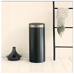 basurero-touch-new-matt-black/steel,-30-litros-balde-plastico-115448